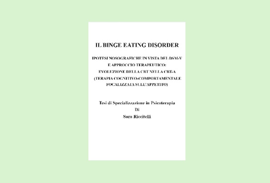 Il Binge Eating Disorder